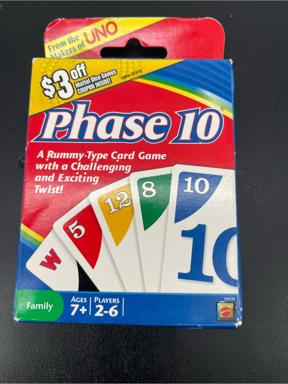 Mattel Phase 10 Card Game